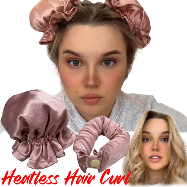 Cloth Cover Cute Ball Head Hair Curler Headband Hair Rollers
