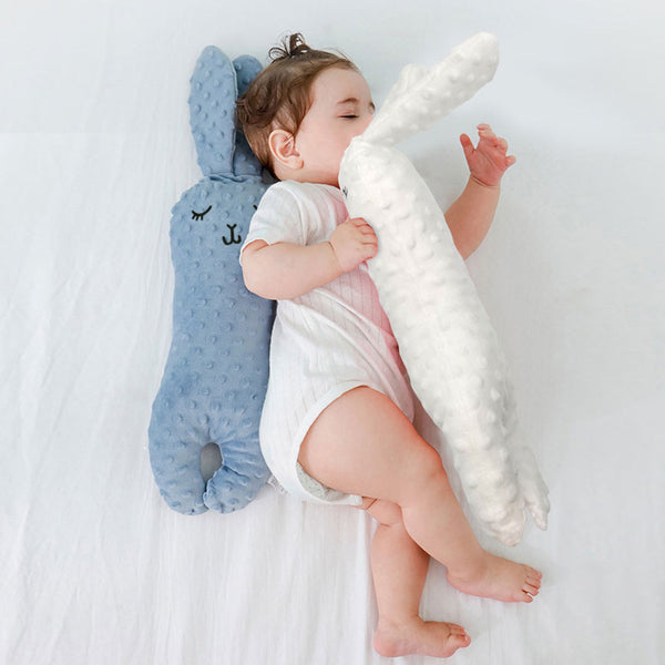 Baby Sleeping With Pillow To Prevent Jumping