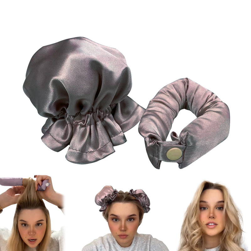 Cloth Cover Cute Ball Head Hair Curler Headband Hair Rollers