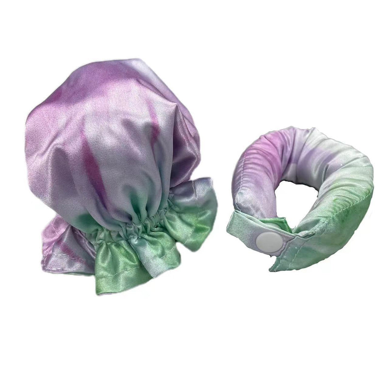 Cloth Cover Cute Ball Head Hair Curler Headband Hair Rollers